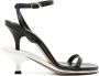 Jacquemus Les Doubles 100 sandalen Zwart - Thumbnail 1