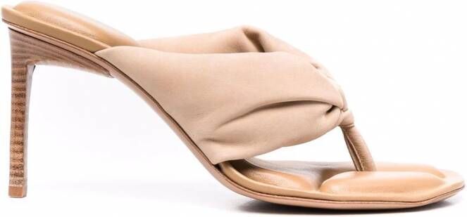 Jacquemus Les Sandales Nocio sandalen Beige