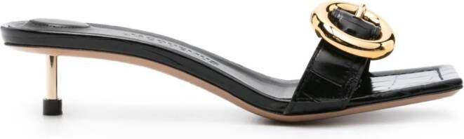 Jacquemus Les Sandales Regalo 40mm sandalen Zwart