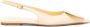 Jacquemus Les Slingbacks Duelo Plates leren ballerina's Beige - Thumbnail 1