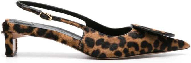 Jacquemus Les slingbacks Duelo 40mm pumps Bruin