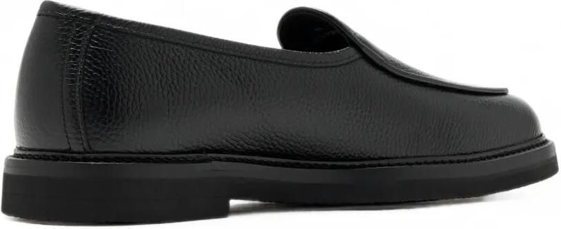 Jacques Solovière Paris Alexis leren loafers Zwart - Foto 4
