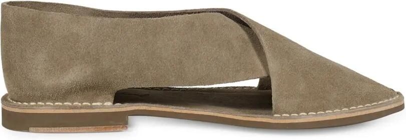 Jacques Solovière Paris Biarritz suède sandalen met kruis Beige - Foto 5