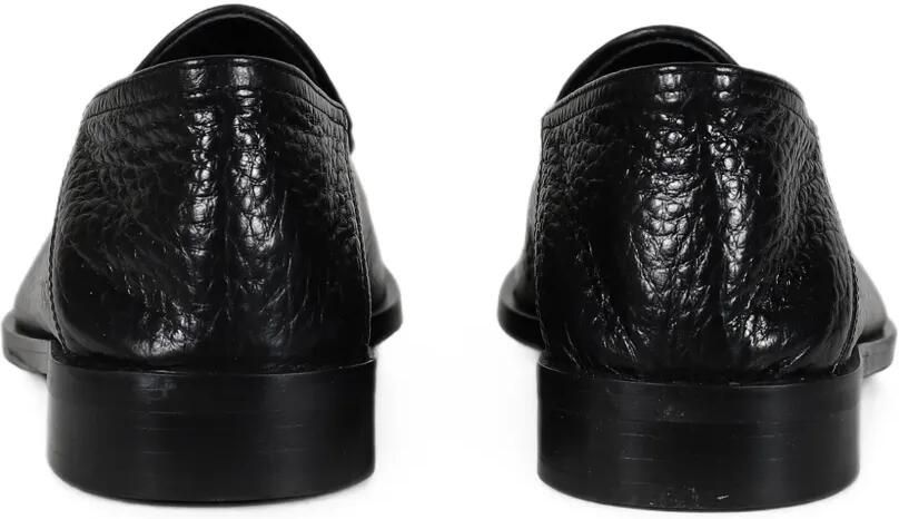 Jacques Solovière Paris Chris leren loafers met inklapbare hak Zwart - Foto 3
