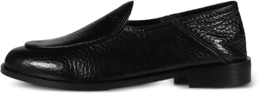 Jacques Solovière Paris Chris leren loafers met inklapbare hak Zwart - Foto 5