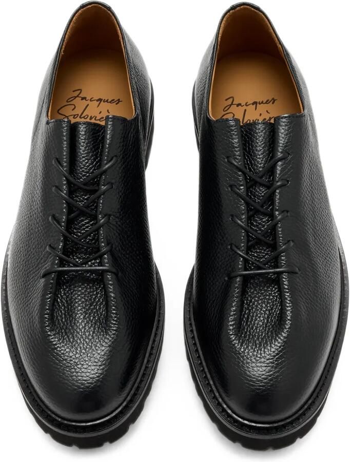 Jacques Solovière Paris Edouard derby veterschoenen Zwart - Foto 2