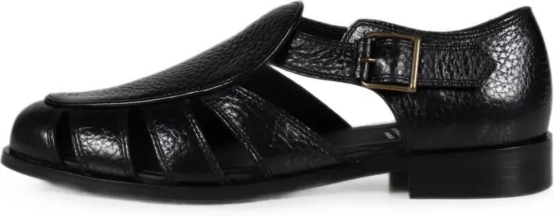 Jacques Solovière Paris Franck leren sandalen Zwart - Foto 4
