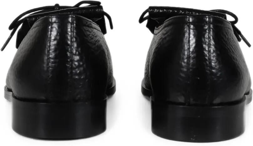 Jacques Solovière Paris Matt Kilt loafers met franje Zwart - Foto 3