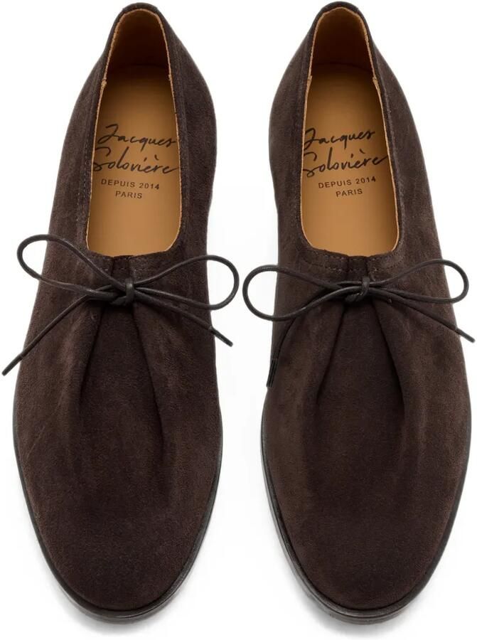 Jacques Solovière Paris Matt New loafers met franje Bruin - Foto 2