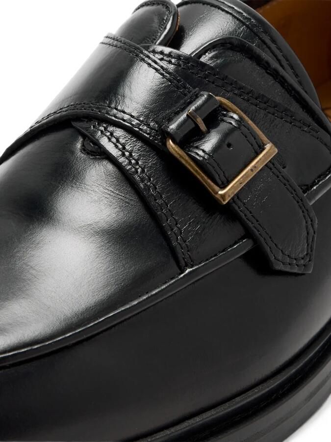 Jacques Solovière Paris Serge loafers met gespbandje Zwart - Foto 2