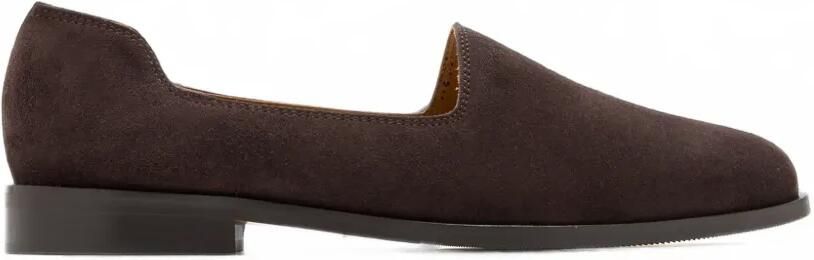 Jacques Solovière Paris Slim suède loafers Bruin