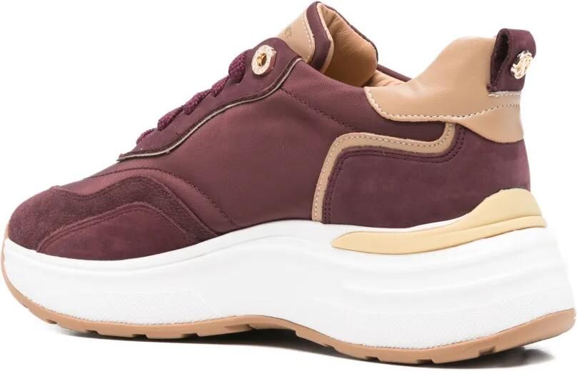 JANET & JANET 50 mm sneakers met logodetail Rood - Foto 4
