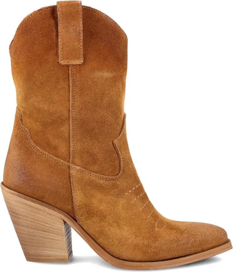 Je t'aime Milano Woman Suède cowboylaarzen Bruin