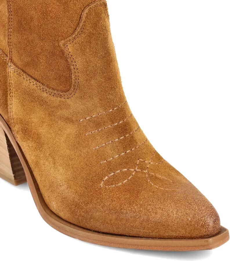Je t'aime Milano Woman Suède cowboylaarzen Bruin - Foto 2
