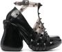 Jean Paul Gaultier x Melissa Punk Love pumps Zwart - Thumbnail 1
