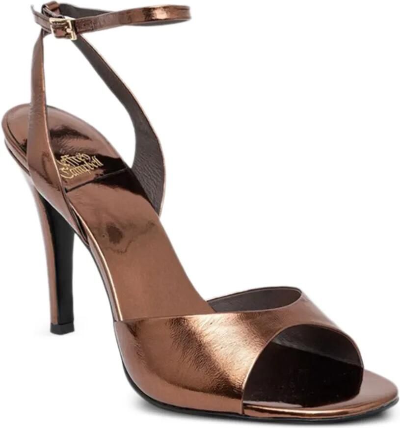 Jeffrey Campbell 80 mm sandalen met enkelbandje en hak Bruin - Foto 3