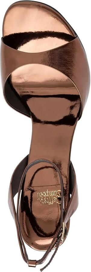 Jeffrey Campbell 80 mm sandalen met enkelbandje en hak Bruin - Foto 4