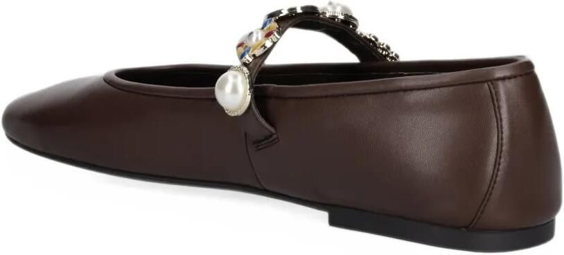 Jeffrey Campbell Amarissa embellished buckled ballet flats Bruin - Foto 3