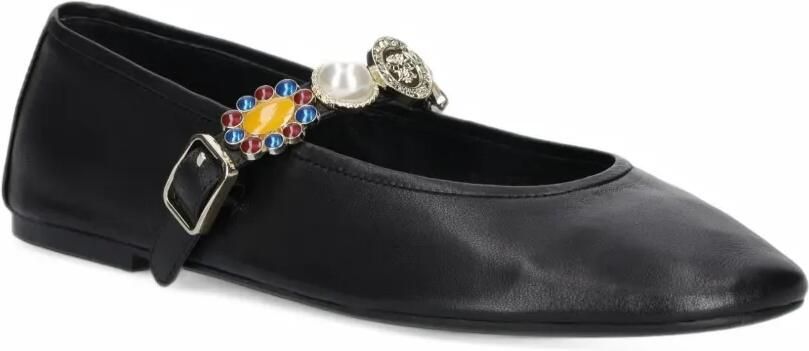 Jeffrey Campbell Amarissa embellished buckled ballet flats Zwart - Foto 3