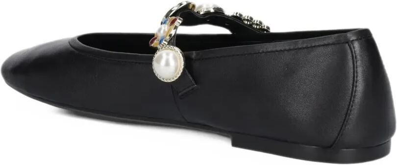 Jeffrey Campbell Amarissa embellished buckled ballet flats Zwart - Foto 4