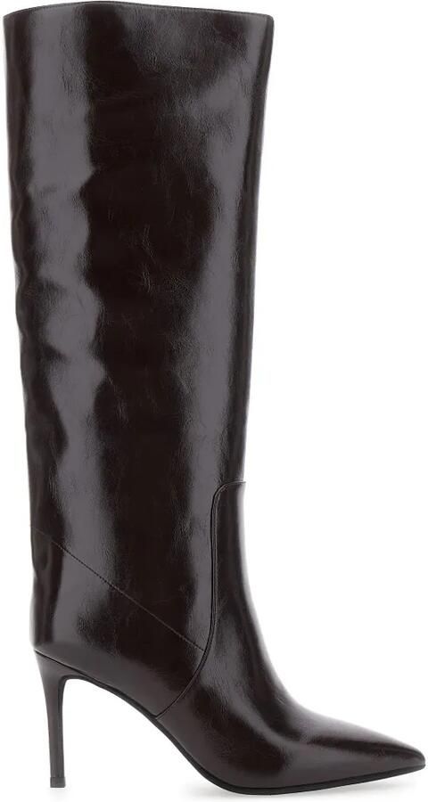 Jeffrey Campbell Arsen stiletto laarzen met puntige neus Bruin