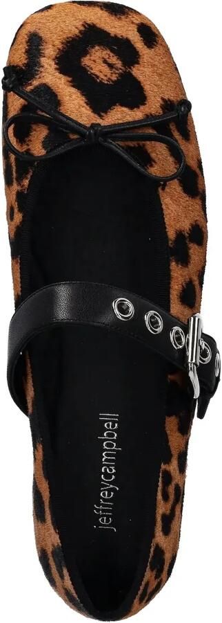 Jeffrey Campbell Ballerina's met luipaardprint en gesp Bruin - Foto 3