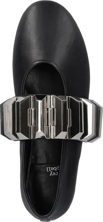 Jeffrey Campbell Ballerina's met ronde neus Zwart - Foto 2