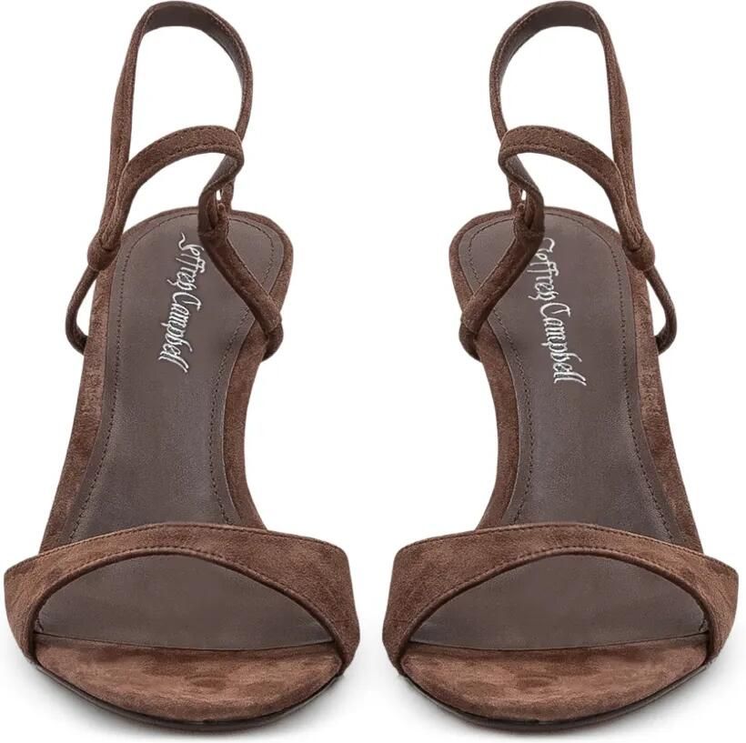 Jeffrey Campbell Calla suède sandalen Bruin - Foto 2
