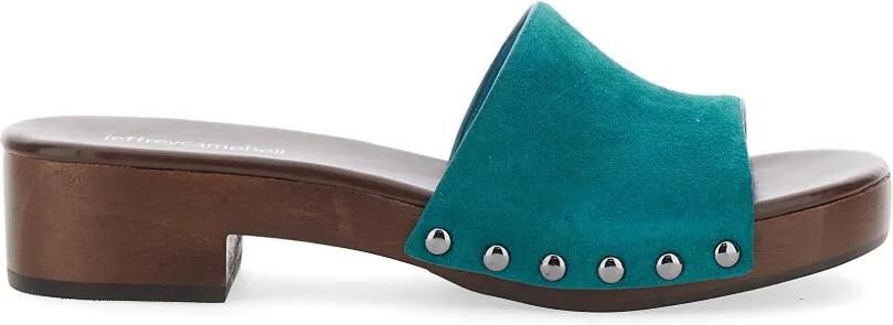 Jeffrey Campbell Cambrie suède sandalen verfraaid met studs Blauw