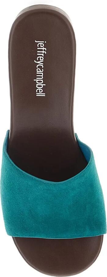 Jeffrey Campbell Cambrie suède sandalen verfraaid met studs Blauw - Foto 3