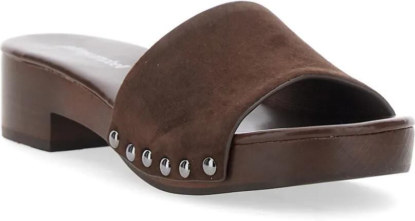Jeffrey Campbell Cambrie suède sandalen verfraaid met studs Bruin - Foto 2