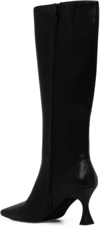 Jeffrey Campbell Check-Mate square-toe boots Zwart - Foto 4