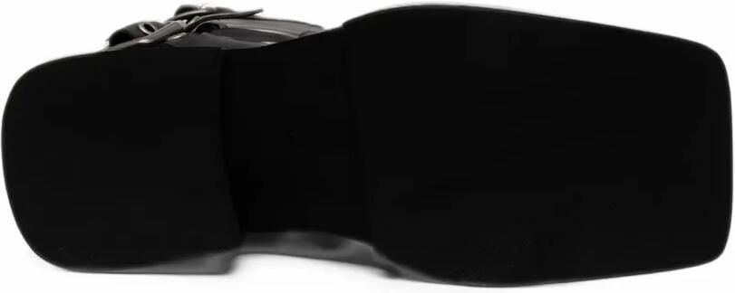 Jeffrey Campbell Fraudulent buckle-strap square-toe boots Zwart - Foto 5