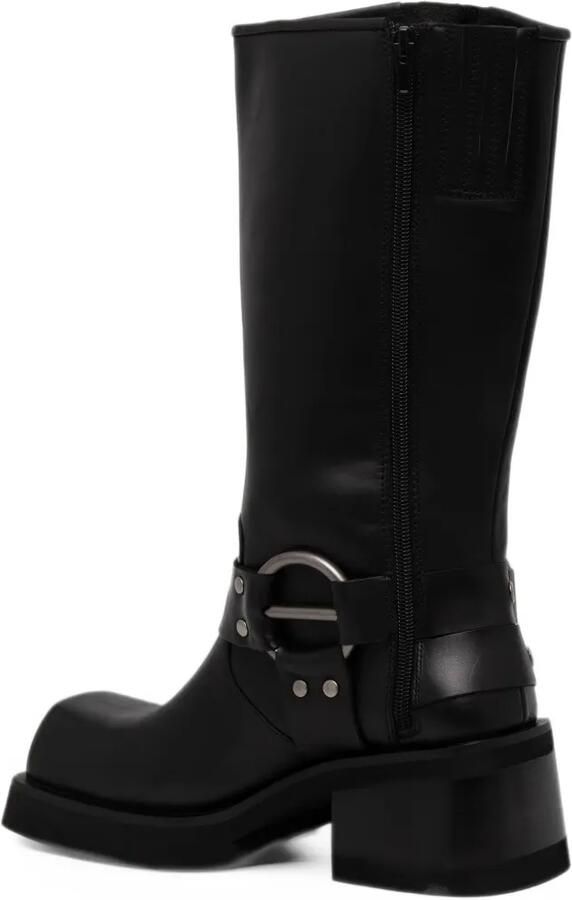 Jeffrey Campbell Fraudulent buckle-strap square-toe boots Zwart - Foto 3