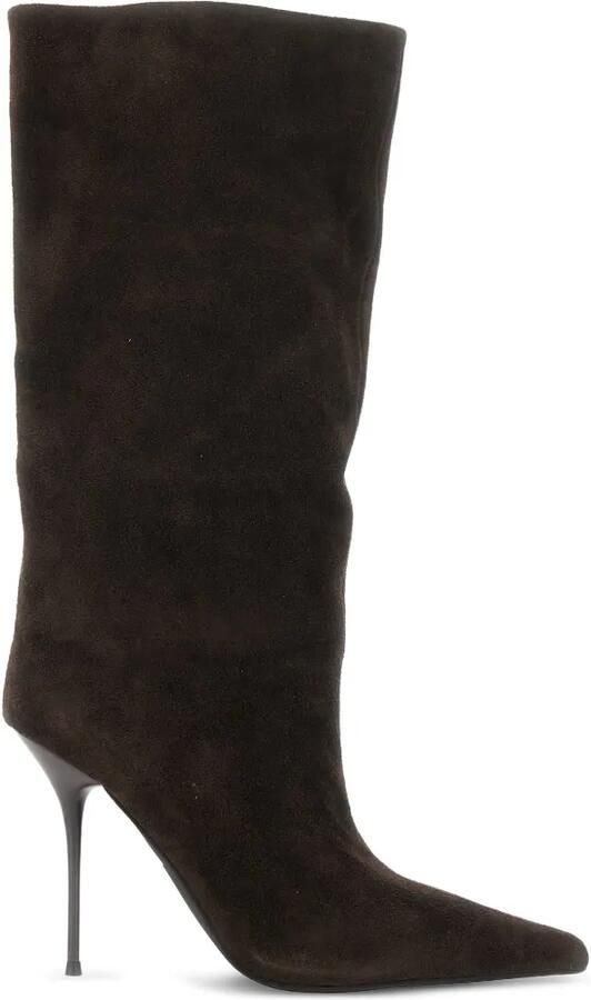 Jeffrey Campbell Give IT suède laarzen met puntige neus Bruin