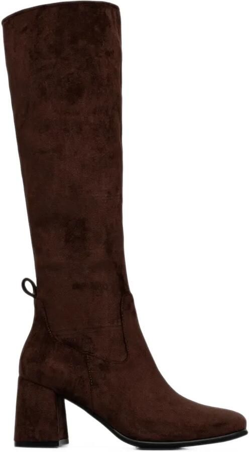 Jeffrey Campbell Hotlava-K2 square-toe block-heel boots Bruin