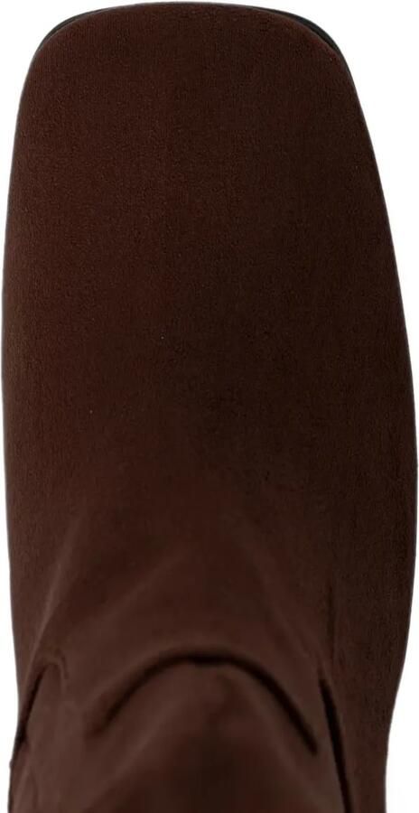 Jeffrey Campbell Hotlava-K2 square-toe block-heel boots Bruin - Foto 2