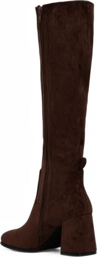 Jeffrey Campbell Hotlava-K2 square-toe block-heel boots Bruin - Foto 3