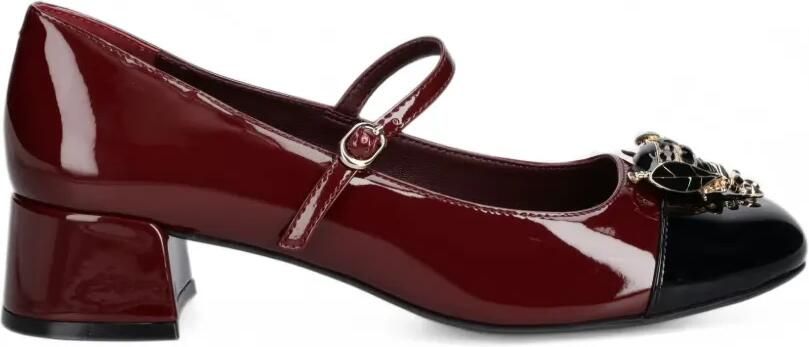 Jeffrey Campbell Jitterbug 2 patent bee-embellished pumps Rood