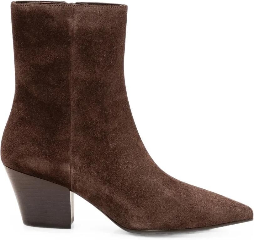 Jeffrey Campbell Joshua Tree suède enkellaarzen Bruin