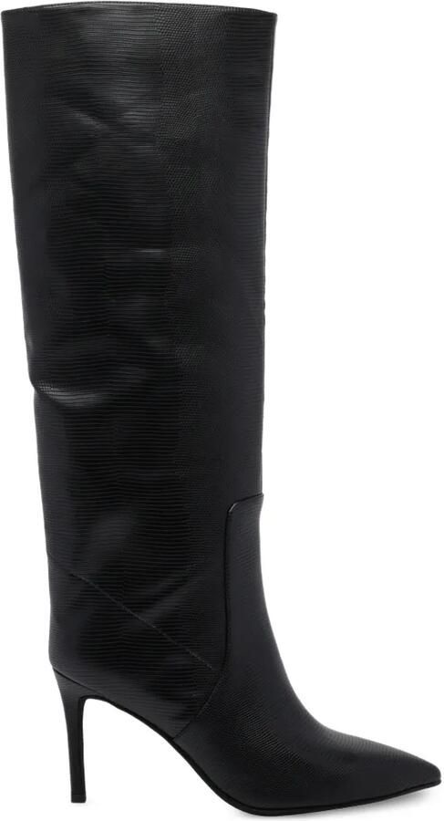 Jeffrey Campbell knee-high boots Zwart