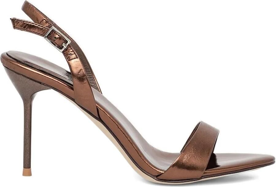 Jeffrey Campbell Leren slingback pumps Bruin