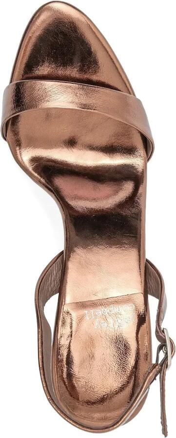Jeffrey Campbell Leren slingback pumps Bruin - Foto 3