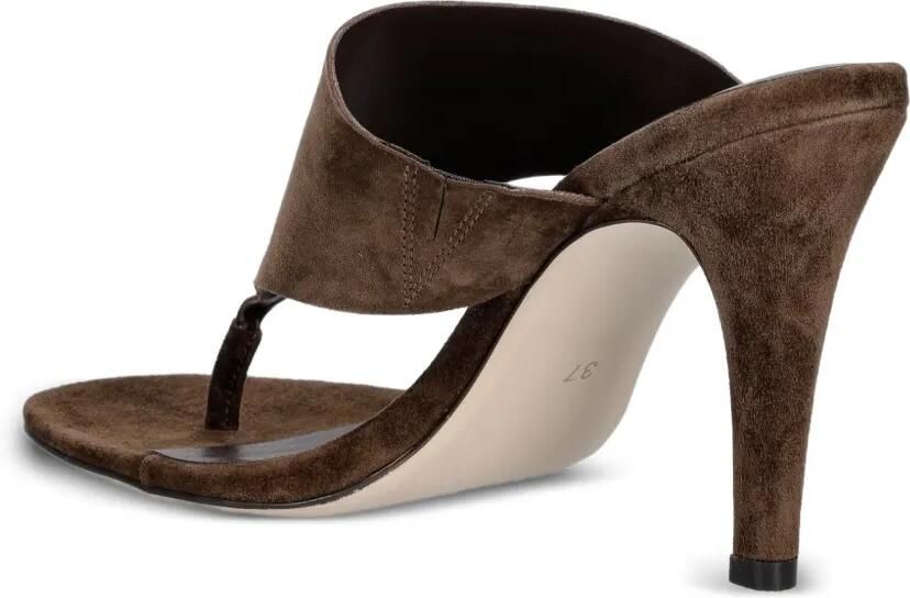 Jeffrey Campbell Marilla suède sandalen met bandje Bruin - Foto 3