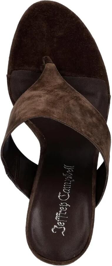Jeffrey Campbell Marilla suède sandalen met bandje Bruin - Foto 4