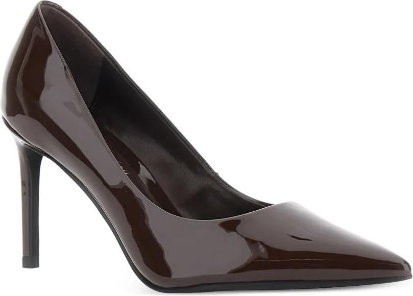 Jeffrey Campbell Nikia 3 lakleren pumps met puntige neus Bruin - Foto 3