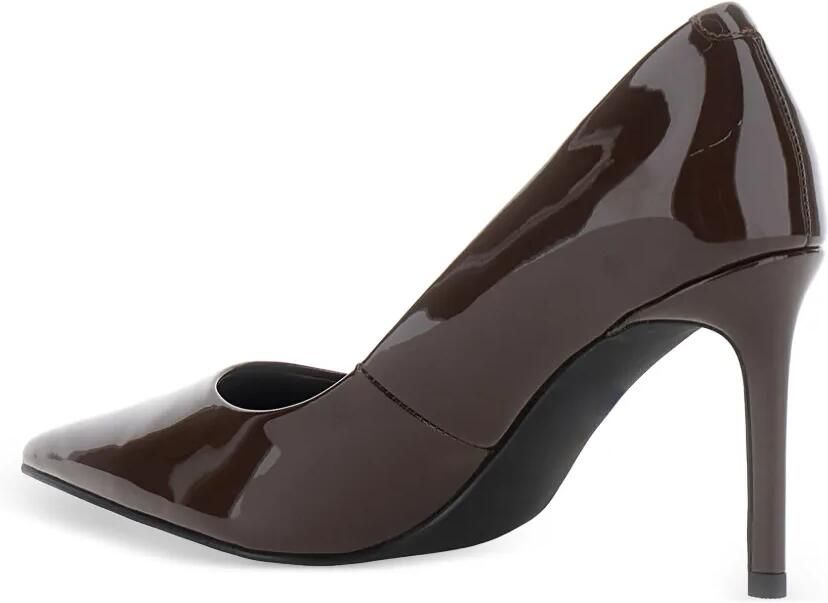 Jeffrey Campbell Nikia 3 lakleren pumps met puntige neus Bruin - Foto 2