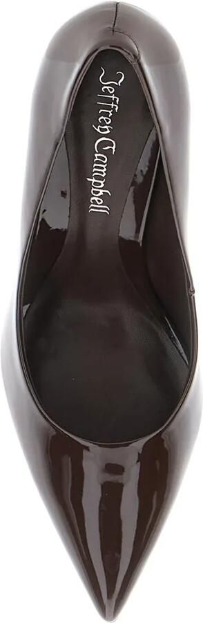 Jeffrey Campbell Nikia 3 lakleren pumps met puntige neus Bruin - Foto 4