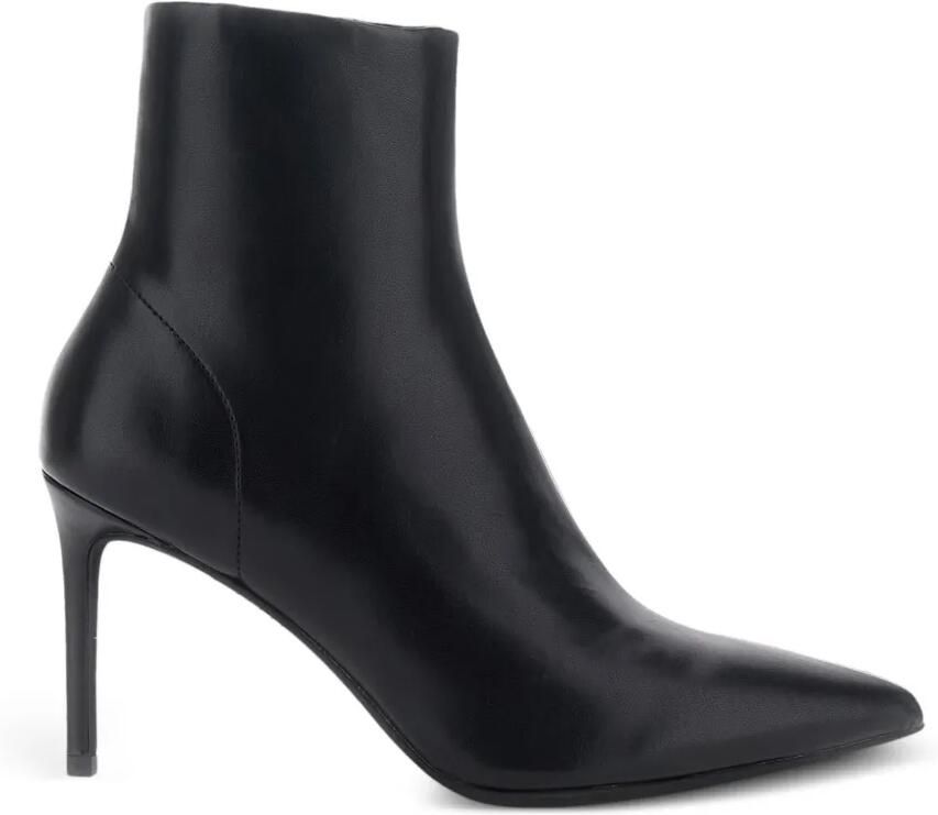 Jeffrey Campbell Nixie enkellaarzen met puntige neus Zwart