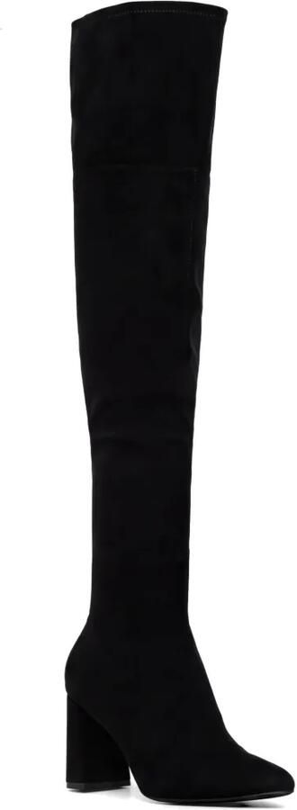 Jeffrey Campbell Overknee laarzen Zwart